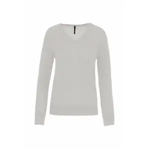Pullover für Frauen Kariban Mérinos Col V image-0