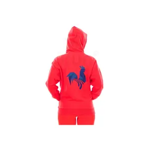 Felpa con cerniera a cappuccio da donna adidas France image-2