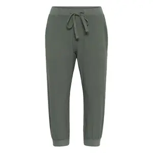 Damskie spodnie dresowe KAFFE Naya Capri image-0