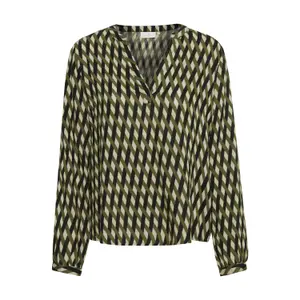Long sleeve blouse for women KAFFE Jana image-0