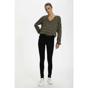 Long sleeve blouse for women KAFFE Jana image-1