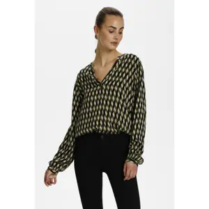 Long sleeve blouse for women KAFFE Jana image-2