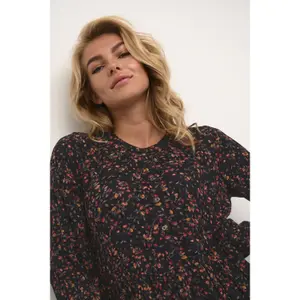 Women's long sleeve dress KAFFE Kaevity image-5