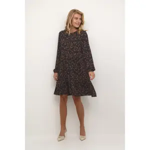 Women's long sleeve dress KAFFE Kaevity image-1