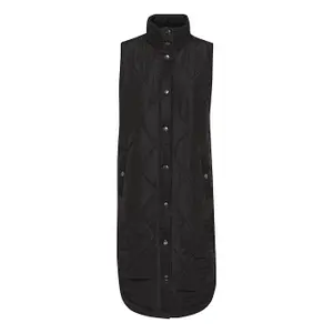 Ärmlös dunjacka för kvinnor KAFFE Meria image-0