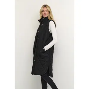 Ärmlös dunjacka för kvinnor KAFFE Meria image-5