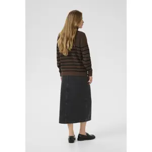 Women's 1/4 zip sweater KAFFE Kalioa image-4