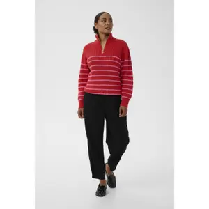 Women's 1/4 zip sweater KAFFE Kalioa image-2
