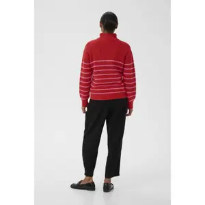 Women's 1/4 zip sweater KAFFE Kalioa image-3