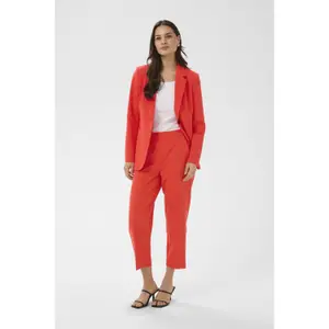 Hochgeschnittene Hose Damen KAFFE Sakura Cropped image-2