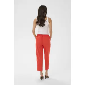 Hochgeschnittene Hose Damen KAFFE Sakura Cropped image-3