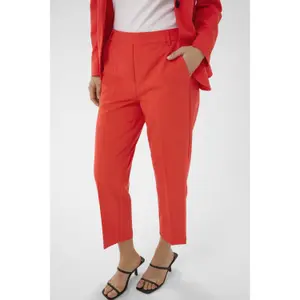 Hochgeschnittene Hose Damen KAFFE Sakura Cropped image-5