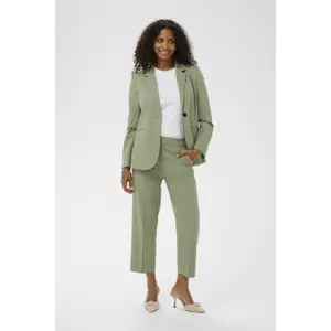 Hochgeschnittene Hose Damen KAFFE Sakura Cropped image-5