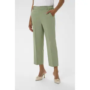 Hochgeschnittene Hose Damen KAFFE Sakura Cropped image-6
