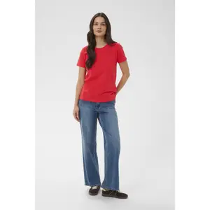 T-shirt de mulher KAFFE Marin image-3