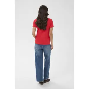 T-shirt de mulher KAFFE Marin image-4