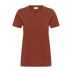T-shirt de mulher KAFFE Marin image-1