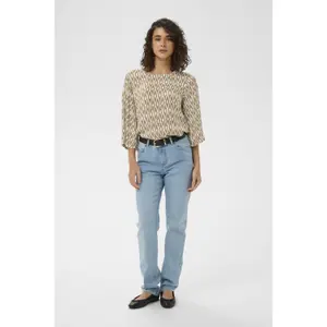 Blusa feminina KAFFE Ebellen Amber image-1