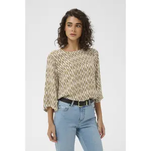 Blusa feminina KAFFE Ebellen Amber image-2