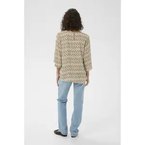 Blusa feminina KAFFE Ebellen Amber image-4
