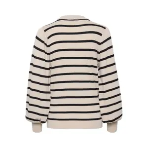 Women's striped sweater KAFFE Lizzy Knit image-5