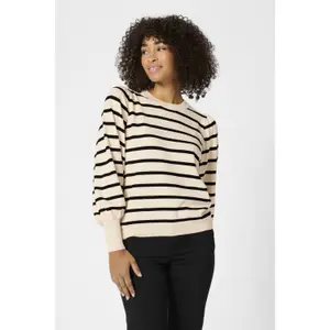 Women's striped sweater KAFFE Lizzy Knit image-2