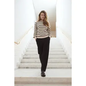 Women's striped sweater KAFFE Lizzy Knit image-3