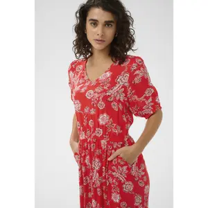 Amber dress for women KAFFE KAisolde Maxi image-5