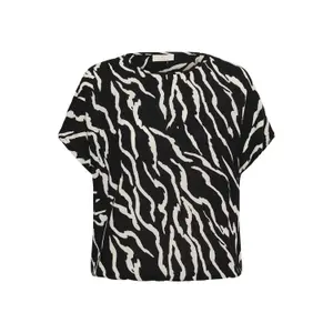 Damenbluse mit Druck KAFFE Amber image-1