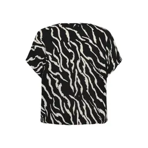 Damenbluse mit Druck KAFFE Amber image-2