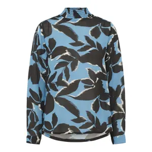 Blusa de manga larga para mujer KAFFE Amber Smock image-0