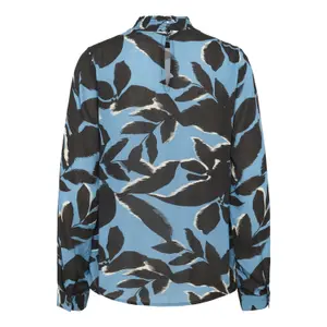 Blusa de manga larga para mujer KAFFE Amber Smock image-3