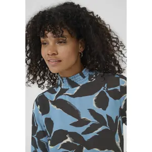 Blusa de manga larga para mujer KAFFE Amber Smock image-5