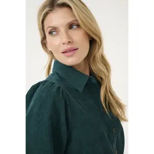 Women's long sleeve blouse KAFFE KAVera Corduroy image-5