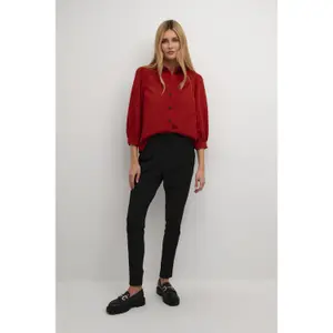 Women's long sleeve blouse KAFFE KAVera Corduroy image-1