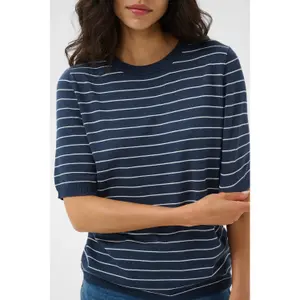 Γυναικείο πουλόβερ με ρίγες KAFFE Lizza Knit image-3