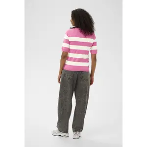 Women's striped sweater KAFFE Lizza Knit image-4