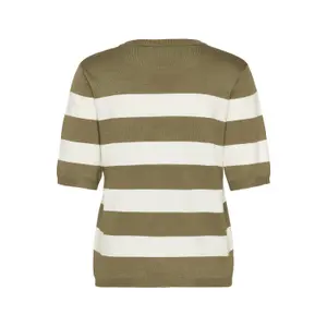 Women's striped sweater KAFFE Lizza Knit image-1