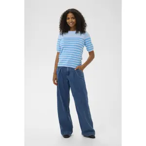 Women's striped sweater KAFFE Lizza Knit image-4