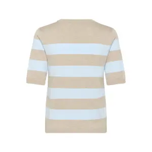 Women's striped sweater KAFFE Lizza Knit image-1