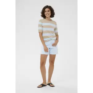 Women's striped sweater KAFFE Lizza Knit image-2