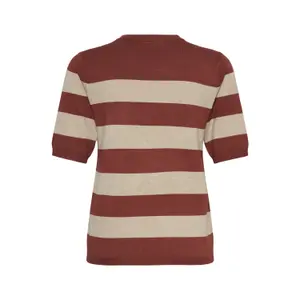 Women's striped sweater KAFFE Lizza Knit image-1