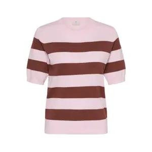 Women's striped sweater KAFFE Lizza Knit image-1