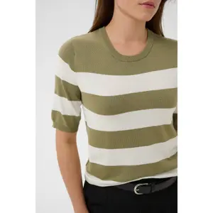 Pruhy svetr pro ženy KAFFE Lizza Knit image-2