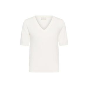 Damen-Pullover mit V-Ausschnitt KAFFE Lizza