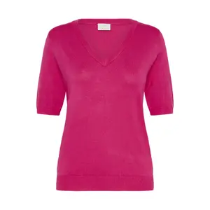 Women's V-neck sweater KAFFE Lizza image-1