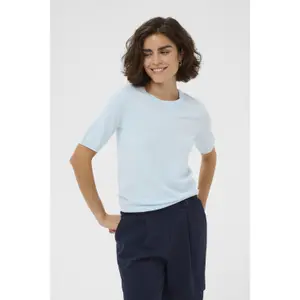 Women's round neck sweater KAFFE Lizza image-3