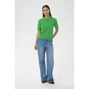 Women's round neck sweater KAFFE Lizza image-4