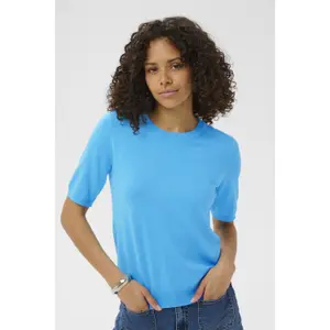 Women's round neck sweater KAFFE Lizza image-5