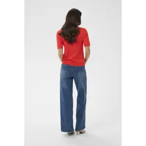 Women's round neck sweater KAFFE Lizza image-4